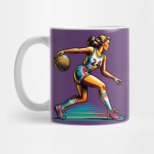 Female basketball player Mug